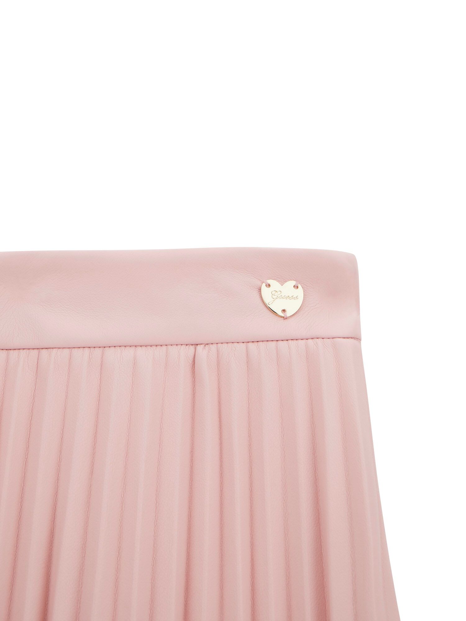 Guess pink pleated skirt deals