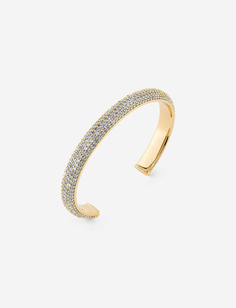 7mm essenza pave bangle
