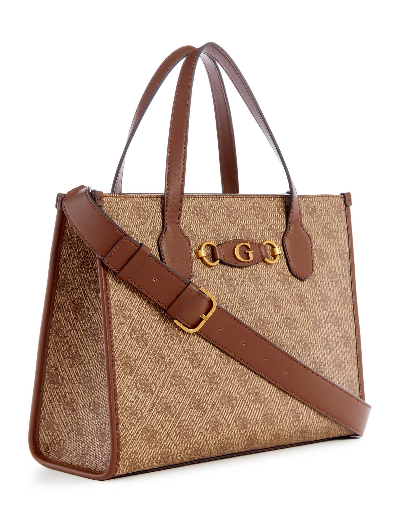 Guess brown tote bag clearance