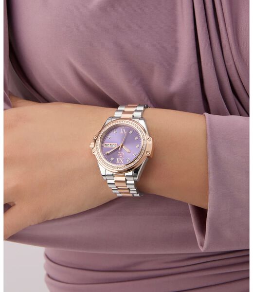 Gc Bolt Lady mid size metal watch