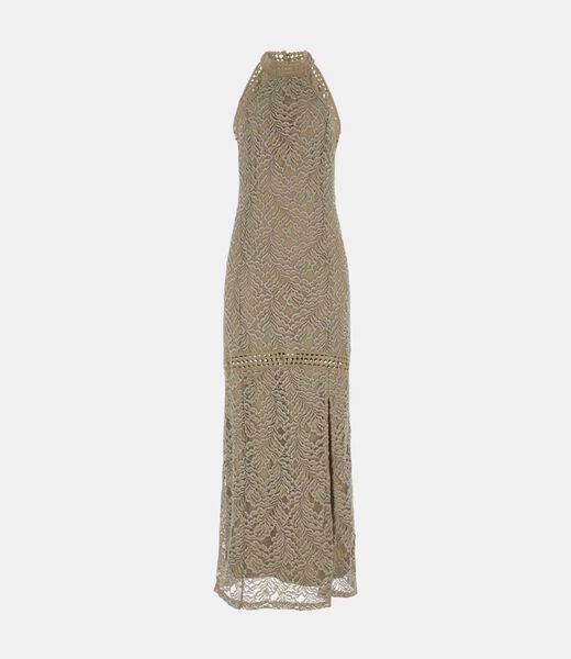 Bodycon lace maxi dress