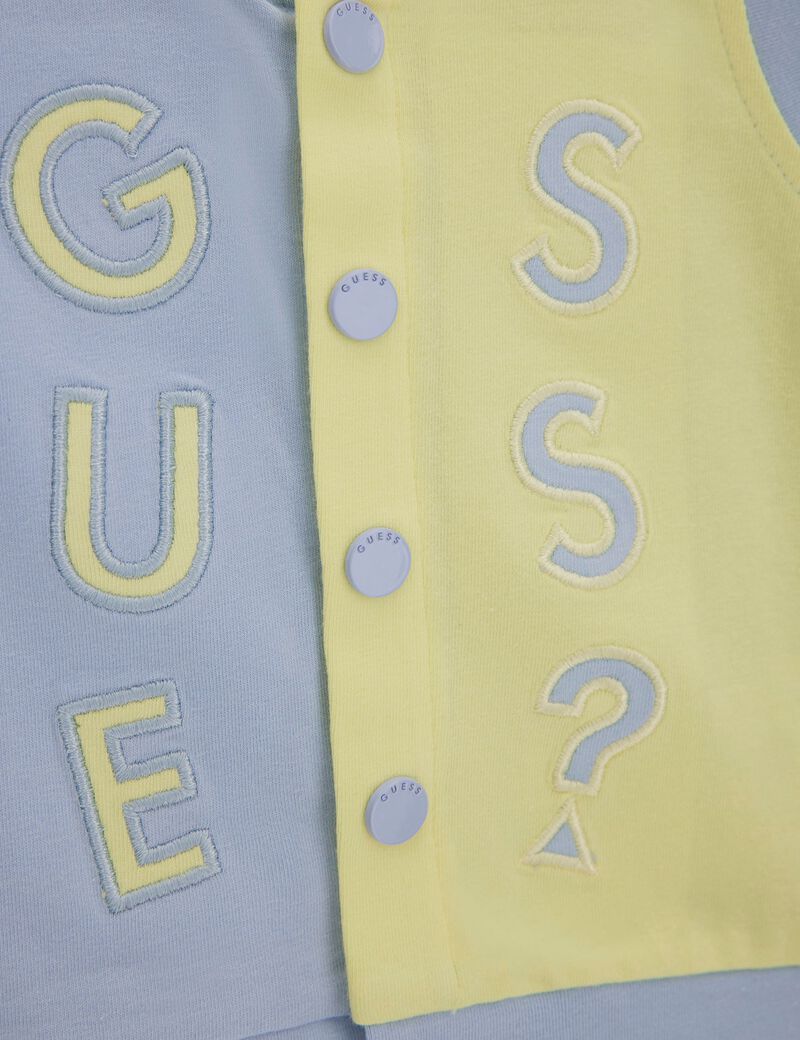 guess set vest ss body shorts