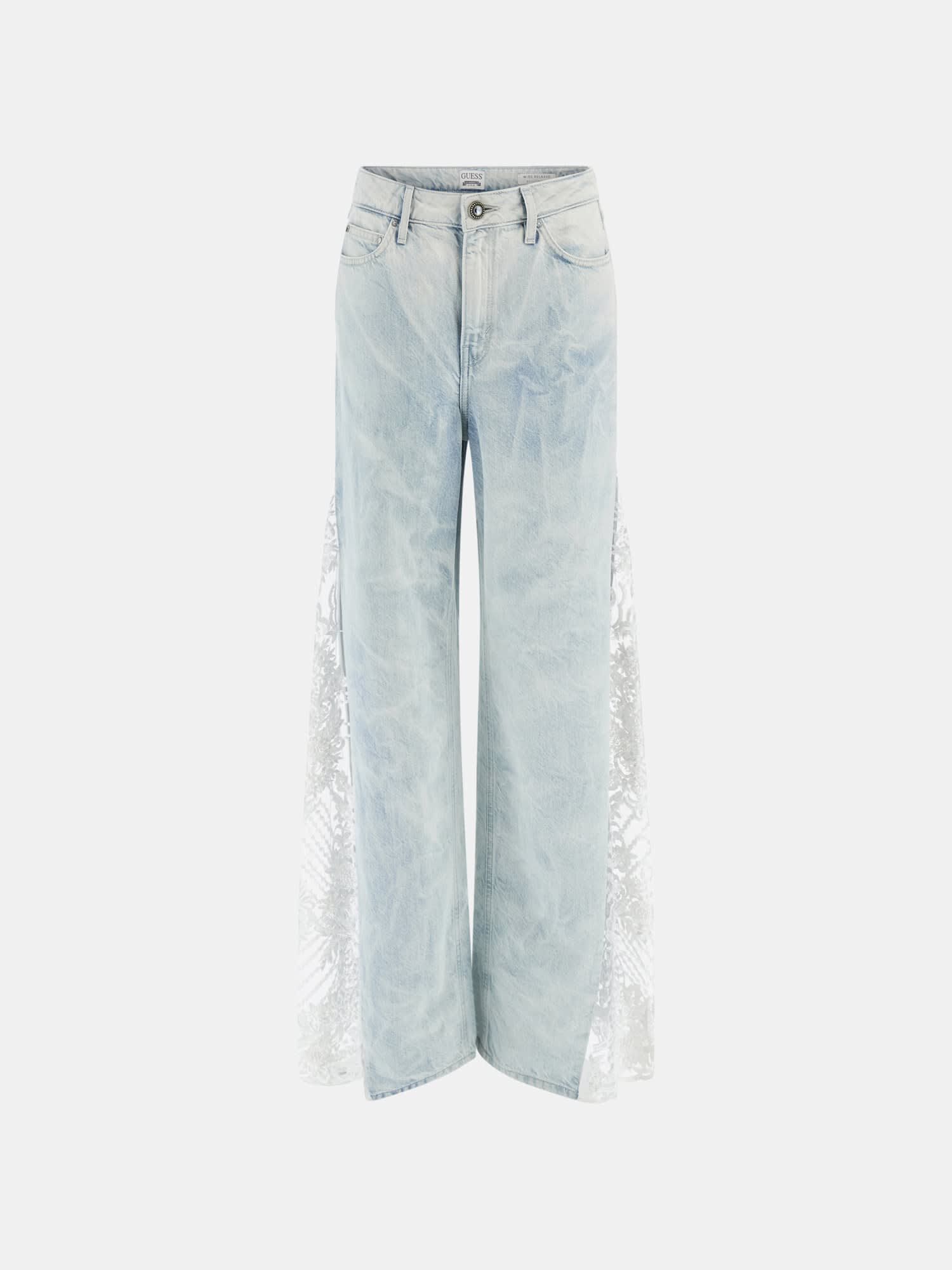 Guess lace up jeans shop