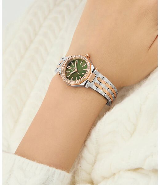 Gc Gleam metal dual tone watch