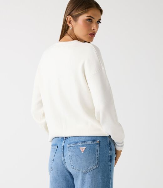 Studded logo sweater