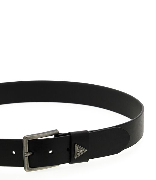 Logo script belt