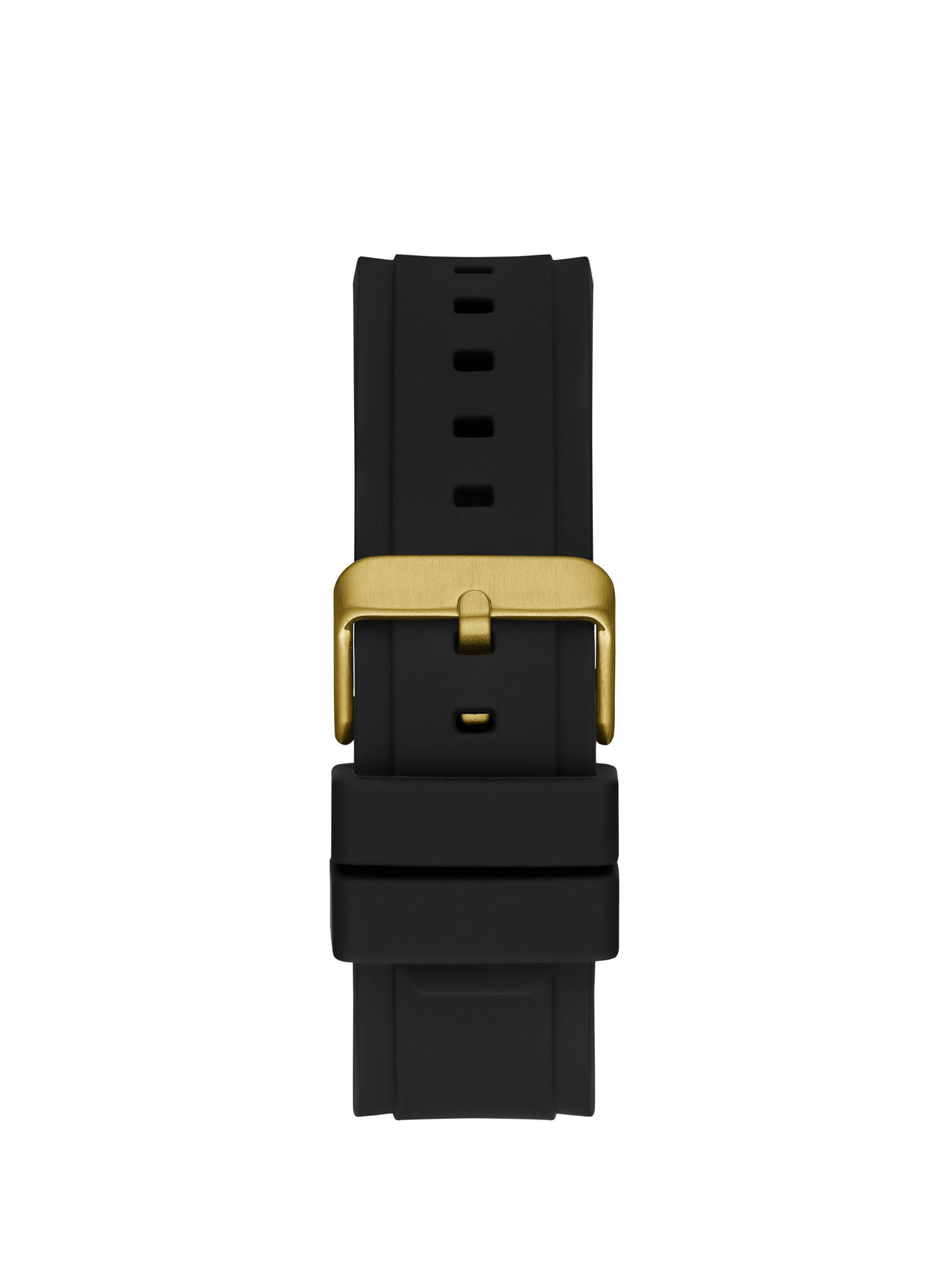 Guess black silicone watch shop
