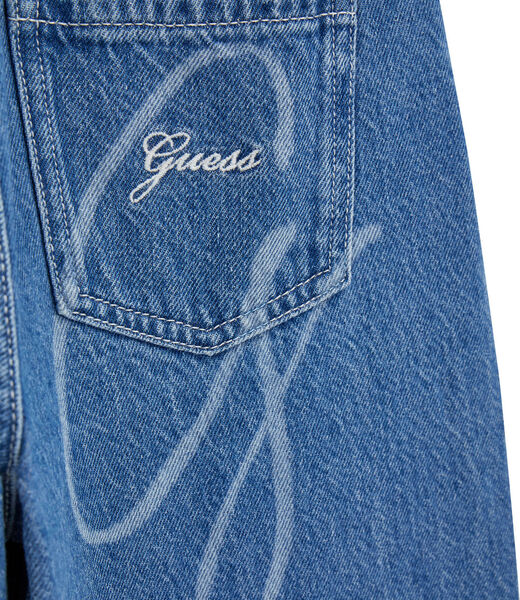 Oversize denim pants