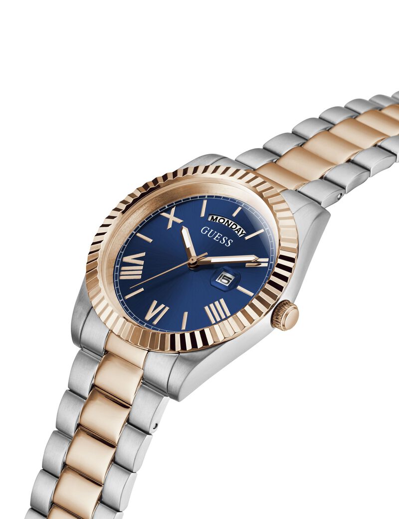 ساعة فولاذية مع وظيفة التاريخ