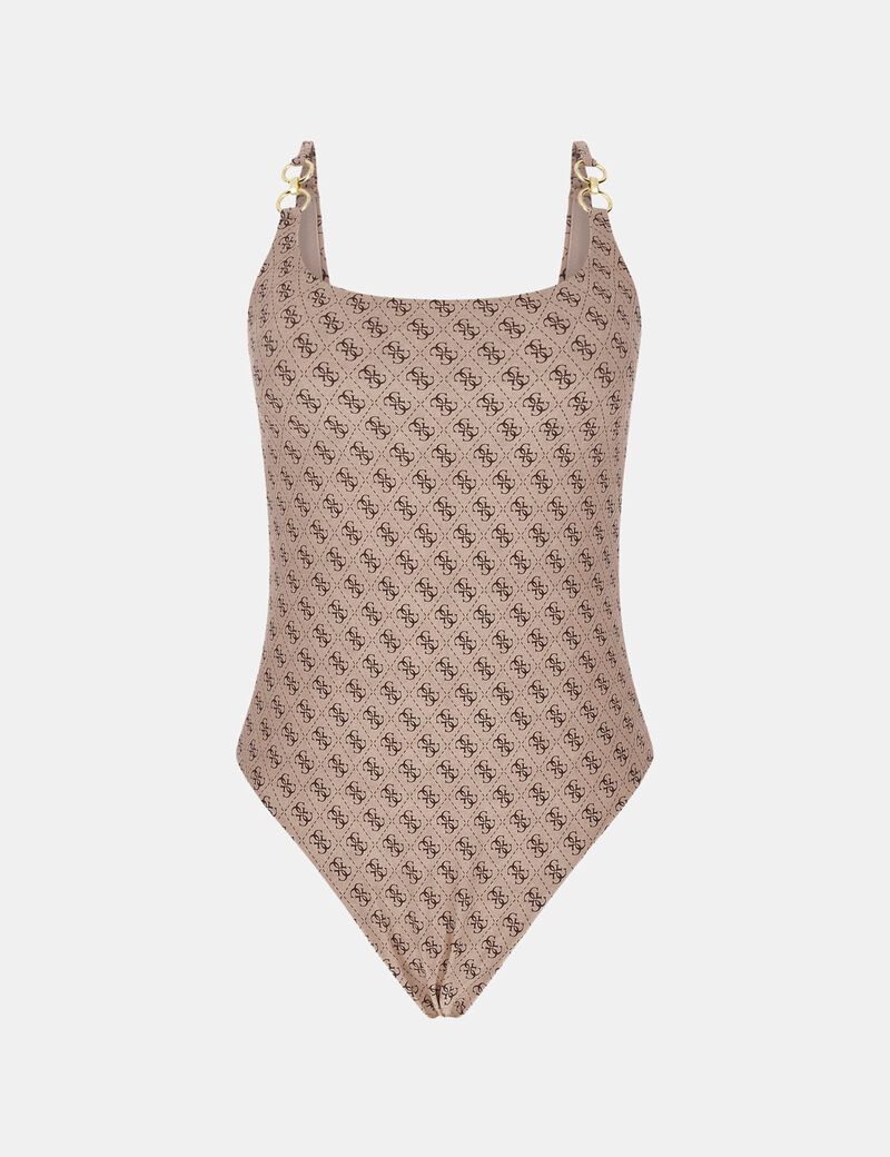 4G Logo one-piece swimsuit