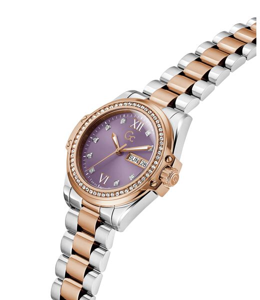 Gc Bolt Lady mid size metal watch