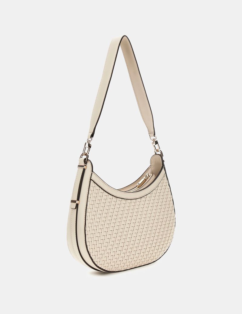 Murielle woven shoulder bag
