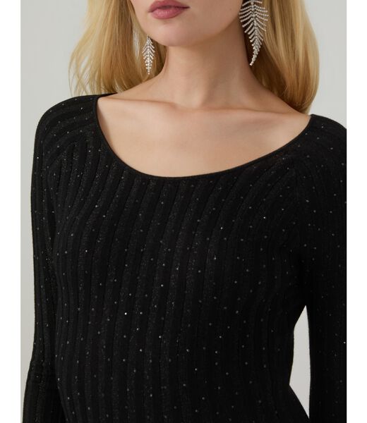 جيس perilla sheer rib dress