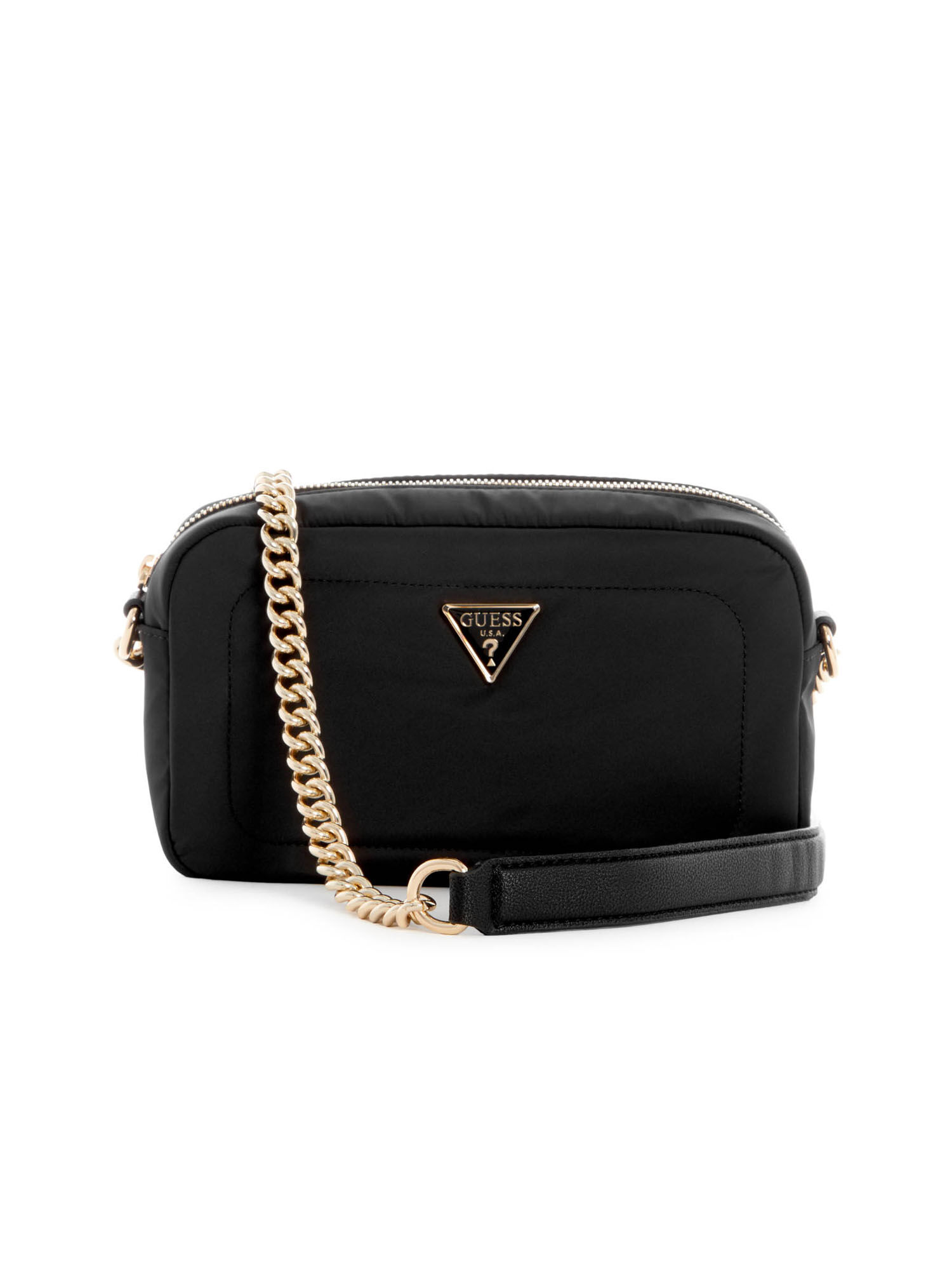 Guess cessily mini best sale camera bag black