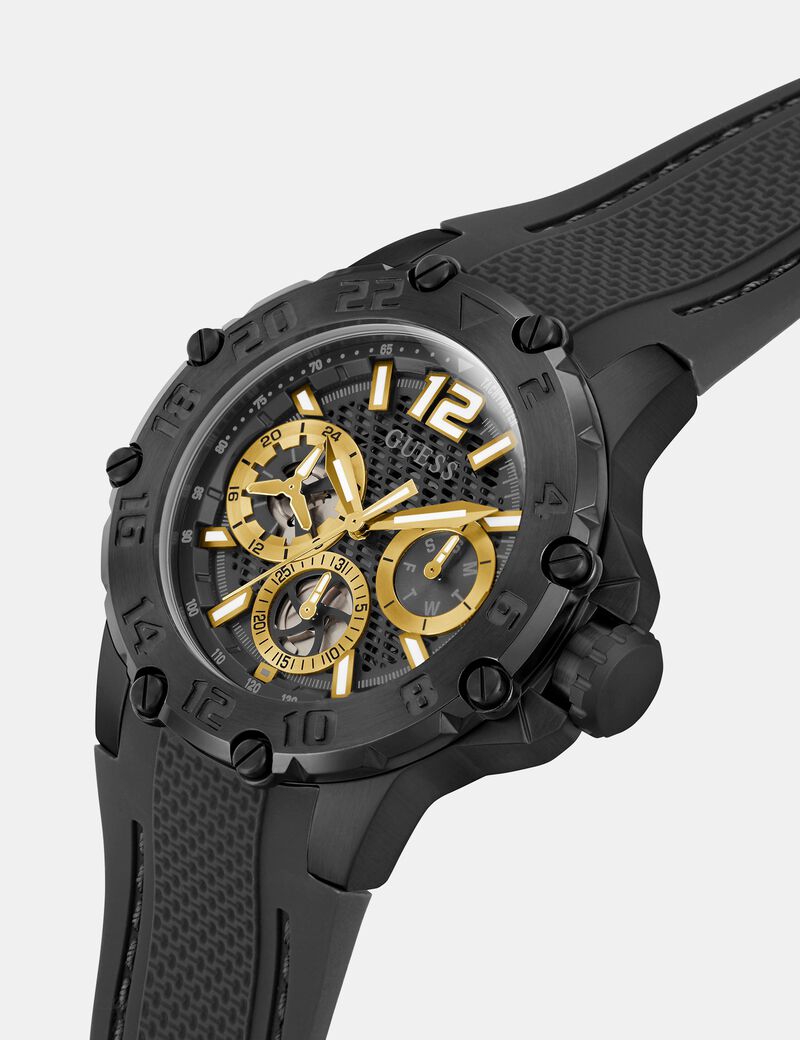Silicone multi-function watch