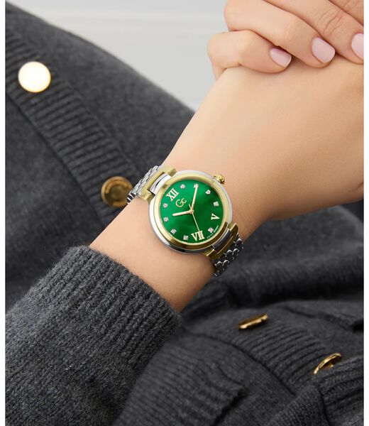 Gc Allure dual tone metal watch