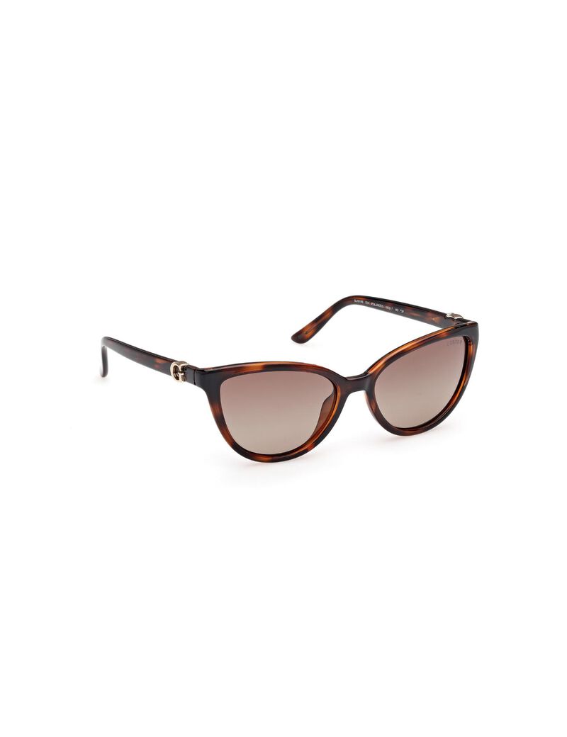 Cat eye brown sunglasses