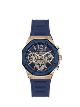 Navy And Rose Gold Multicpmplication Watch