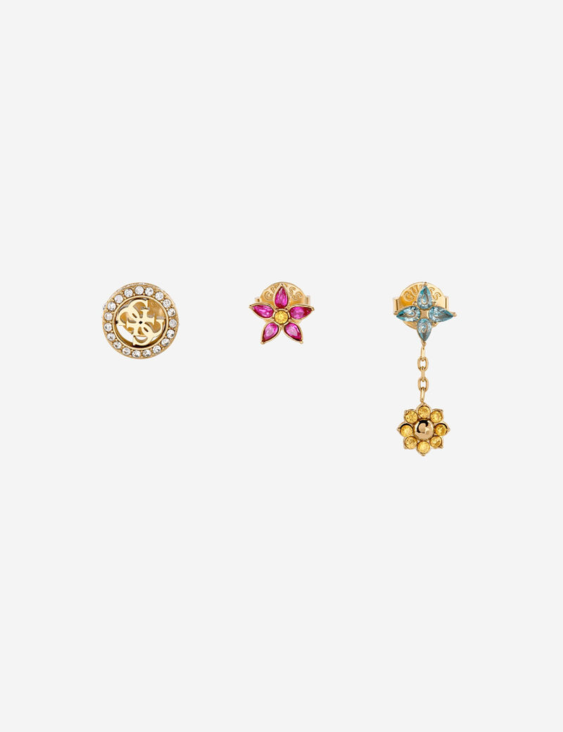 4g crystals set studs