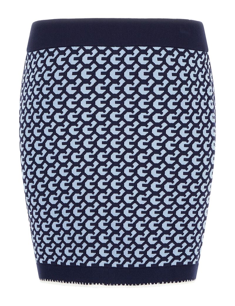 Ashley monogram skirt sweater