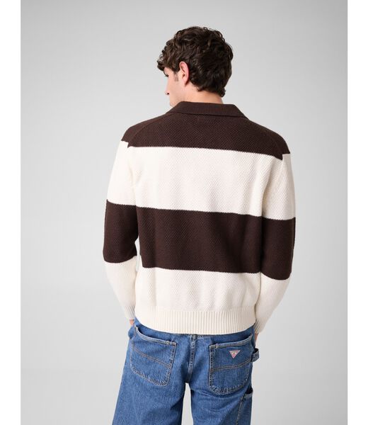 جيس striped sweater polo