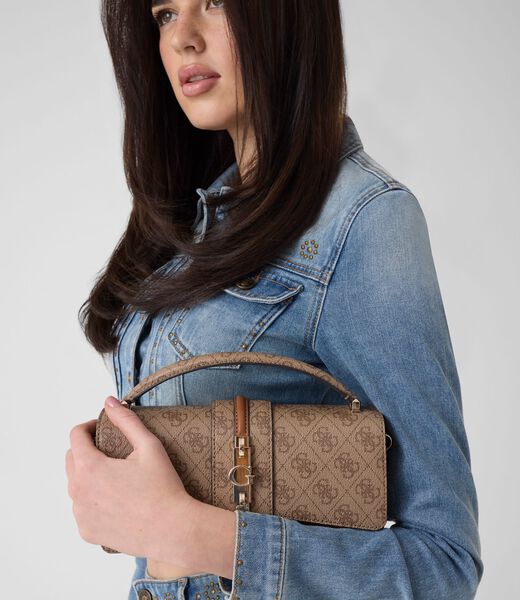 جيس yvonne logo mini crossbody bag