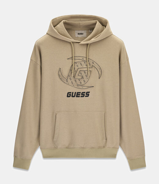 Front logo hoodie sweatshirt