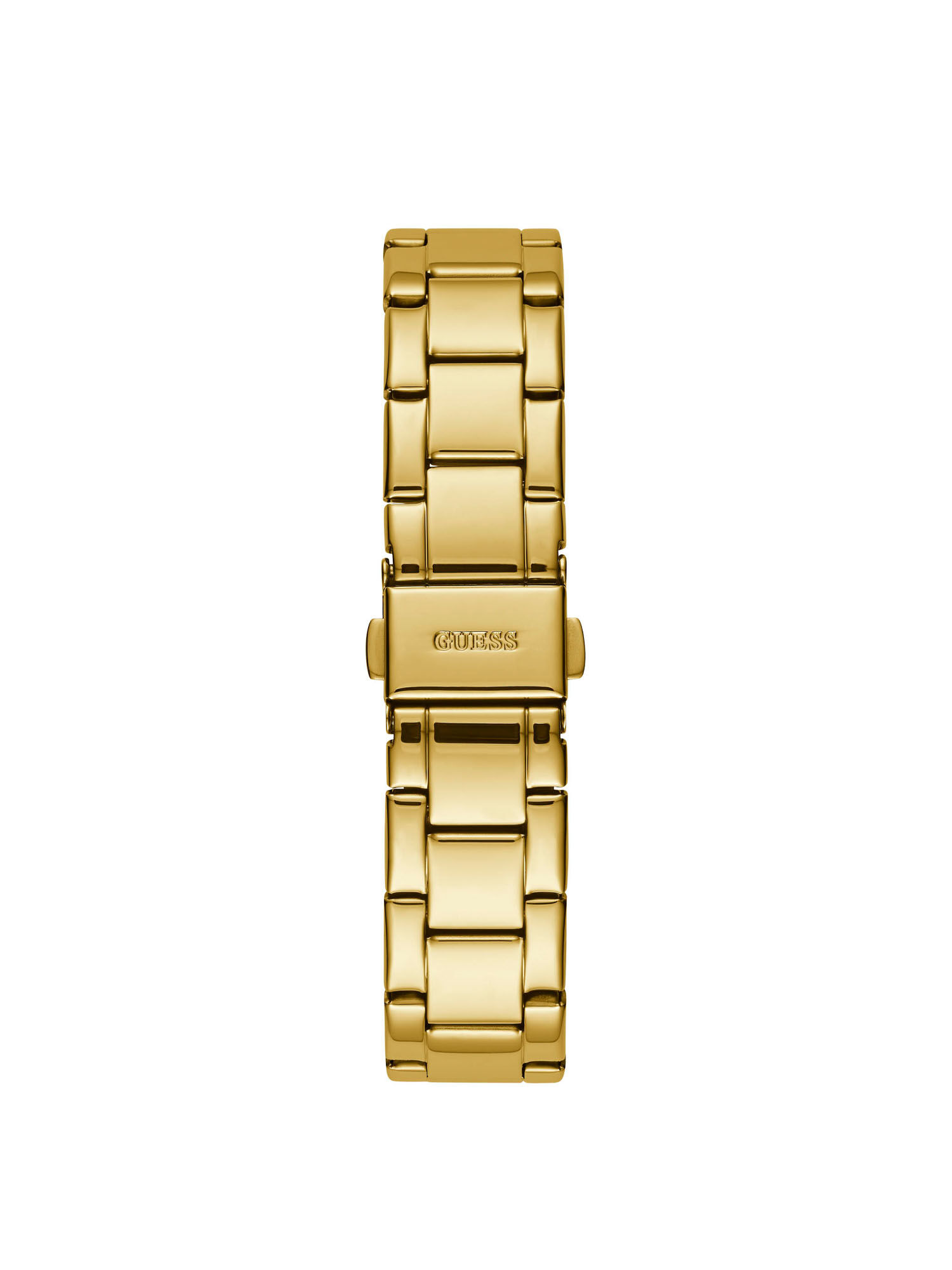 Shop GUESS Online Gold Glitter Logo Watch