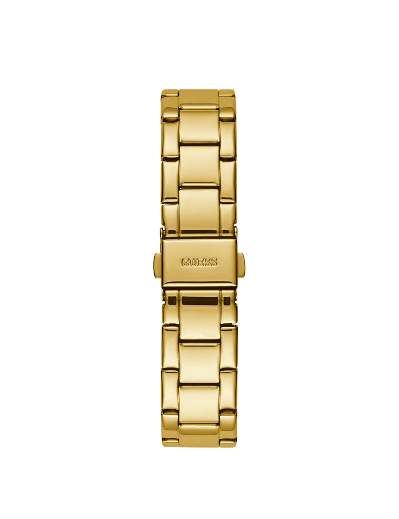 Gold Glitter Logo Watch