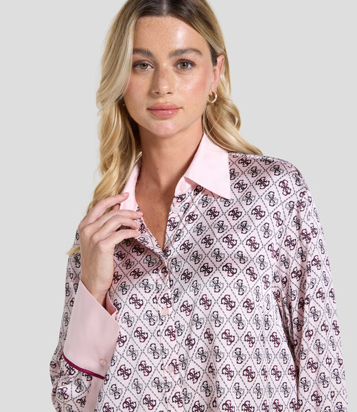 All over logo shirt