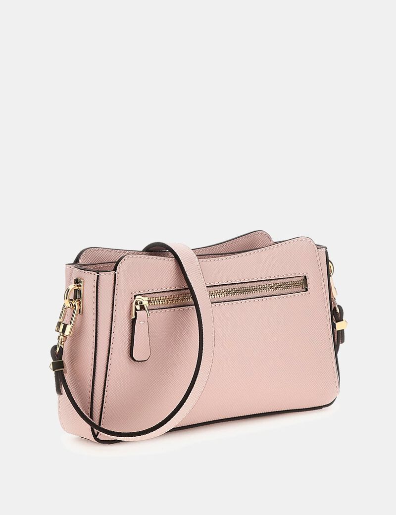 Rosalba Saffiano Mini Crossbody Bag
