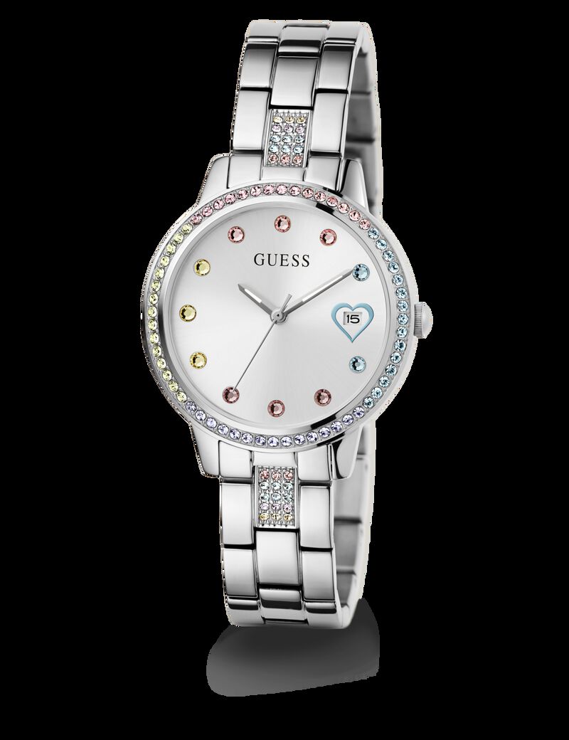 ساعة تناظرية كريستالية