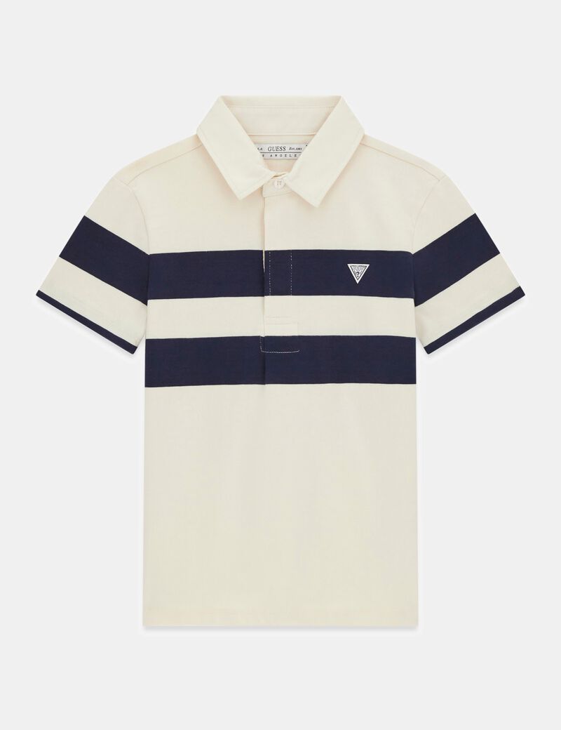 Striped polo