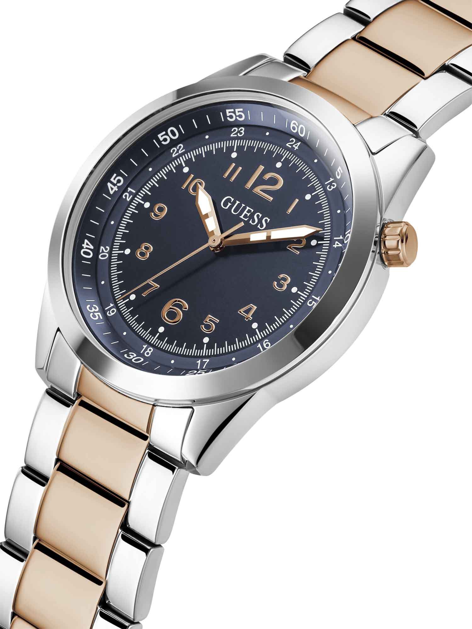 Multi Tone Analog Watch