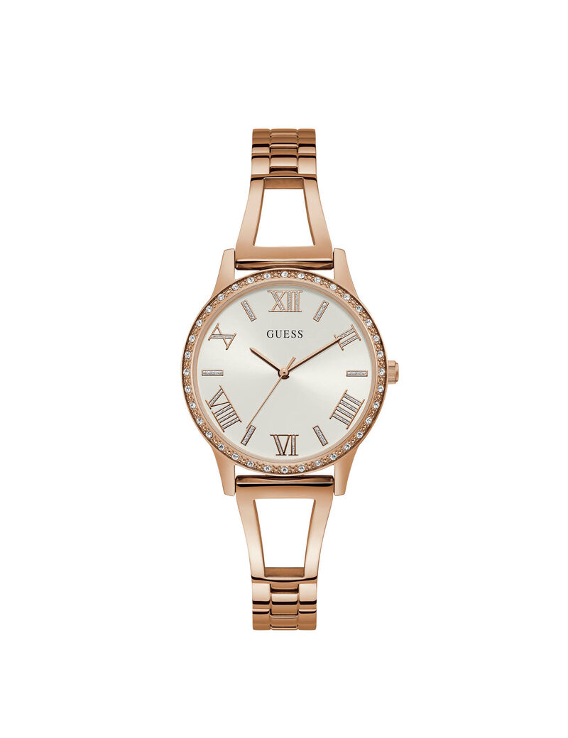 Rose Gold Petite Crystal Watch