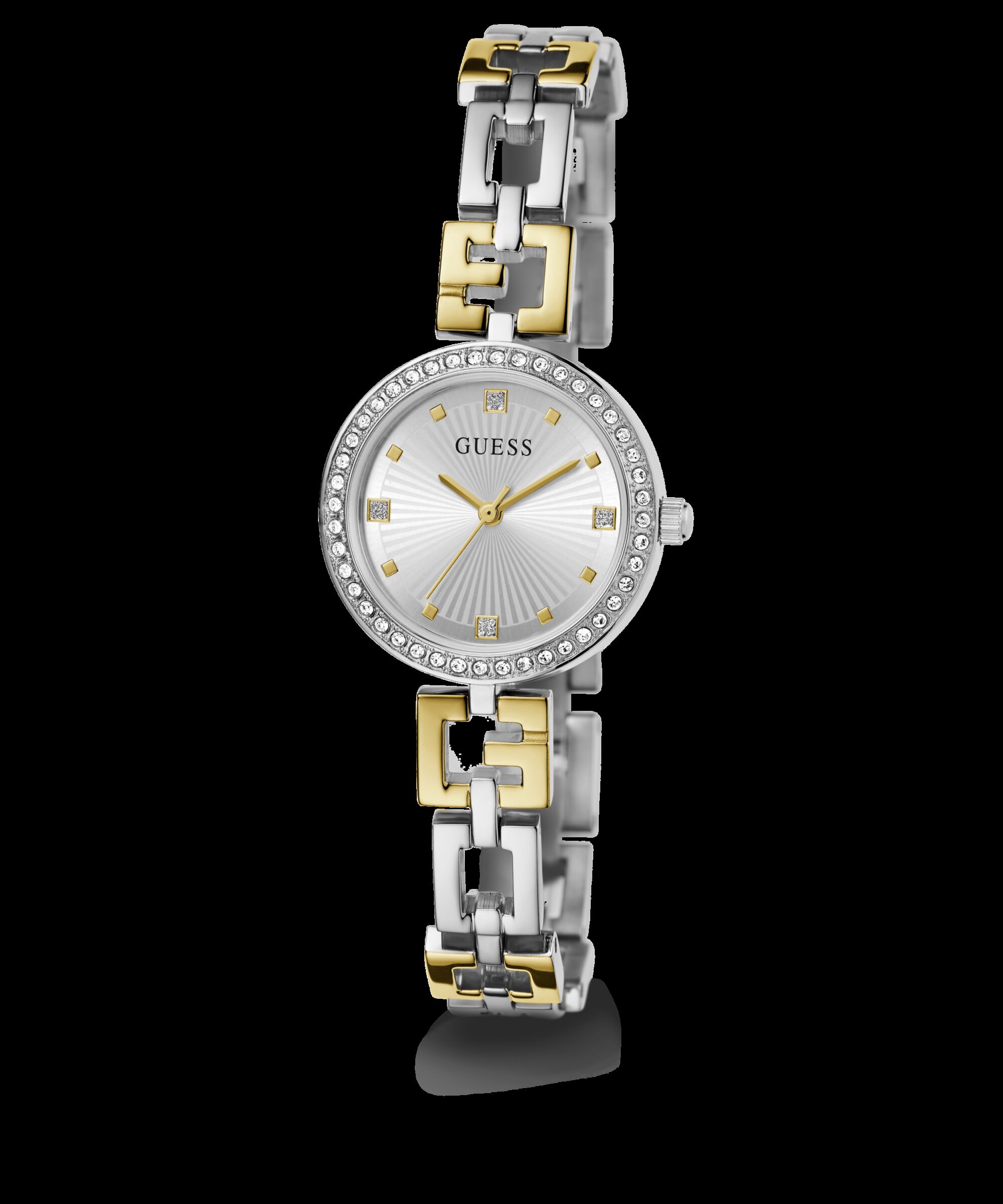 Guess chain watch hot sale