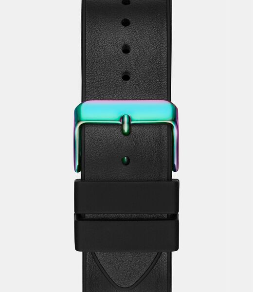 Multi-function genuine leather watch