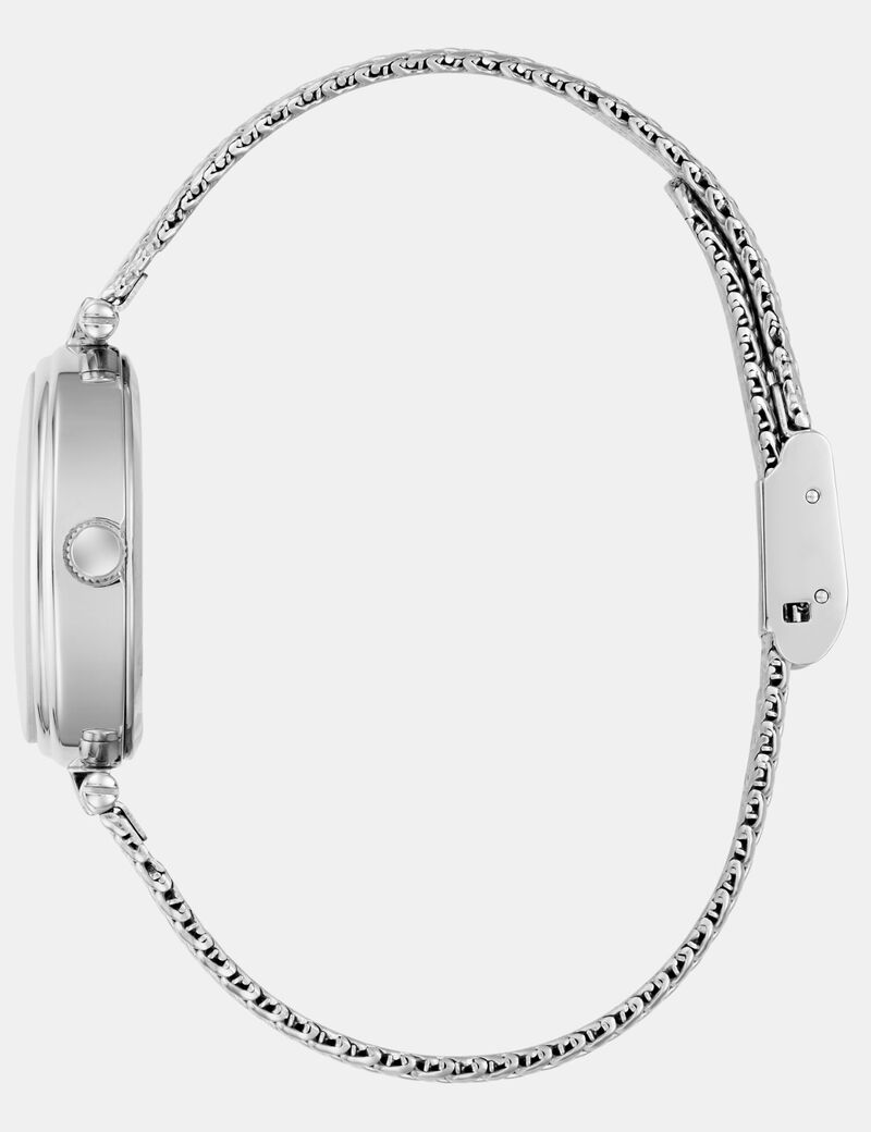 Ladies Silver Tone Analog Watch