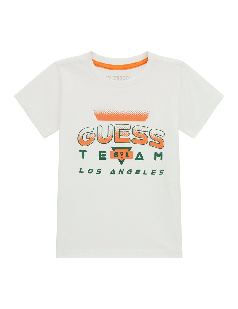 Front logo print t-shirt