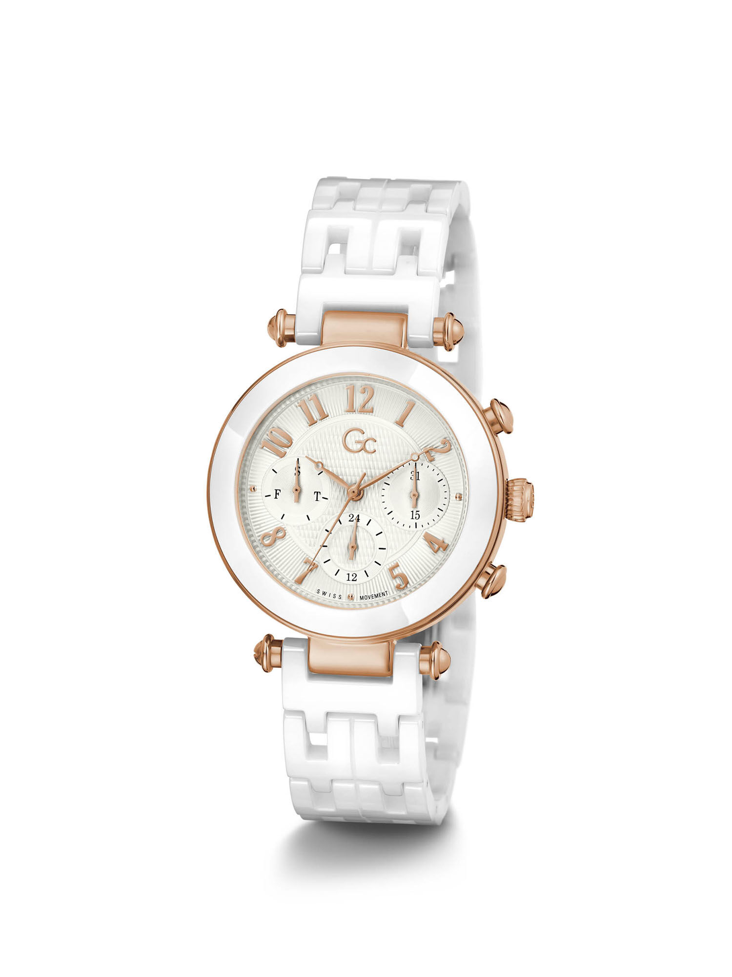 Guess deals white watch