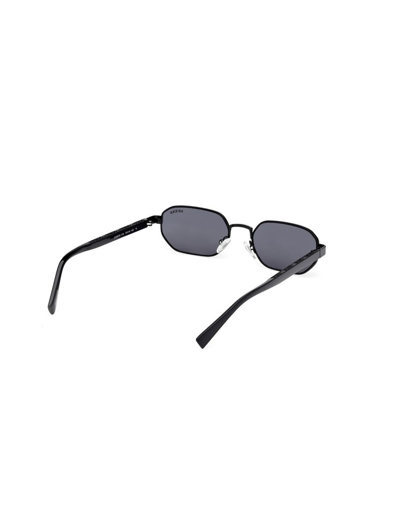 Geometric full rim sunglasses