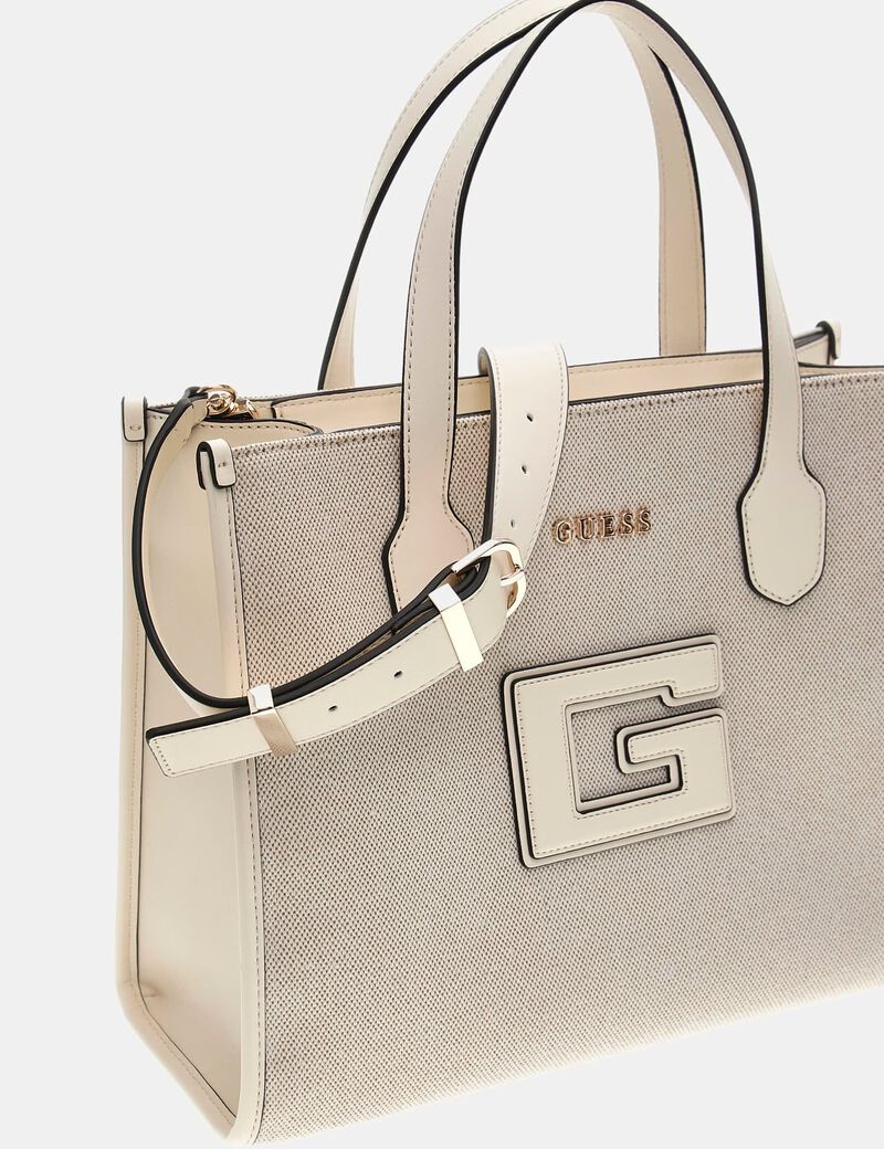 حقيبة يد جي ستاتس مزينة بشعار الماركة