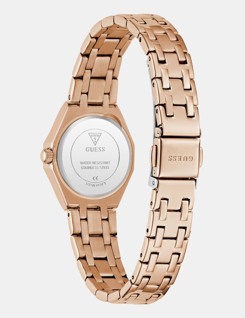 Ladies Rose Gold Tone Analog Watch