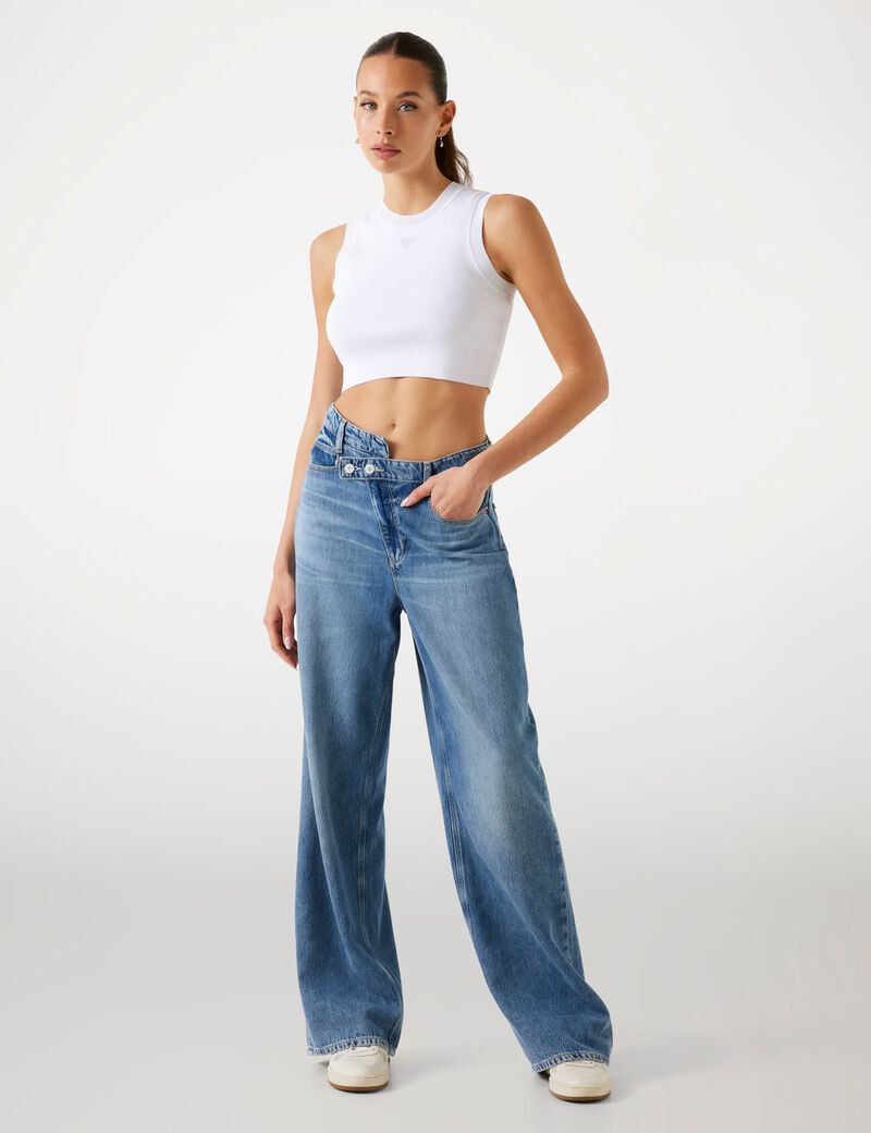 Small triangle tank top