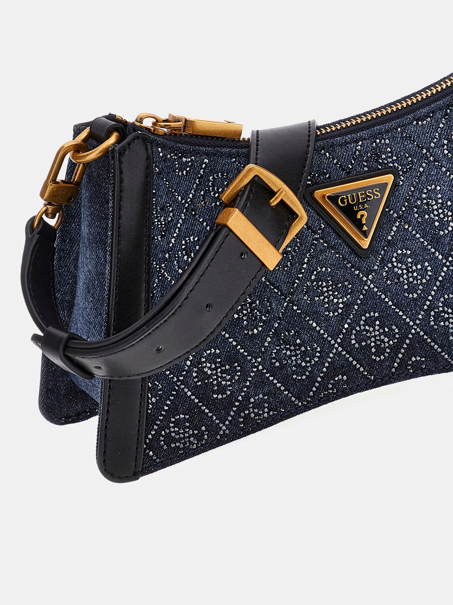 Guess denim crossbody bag new arrivals