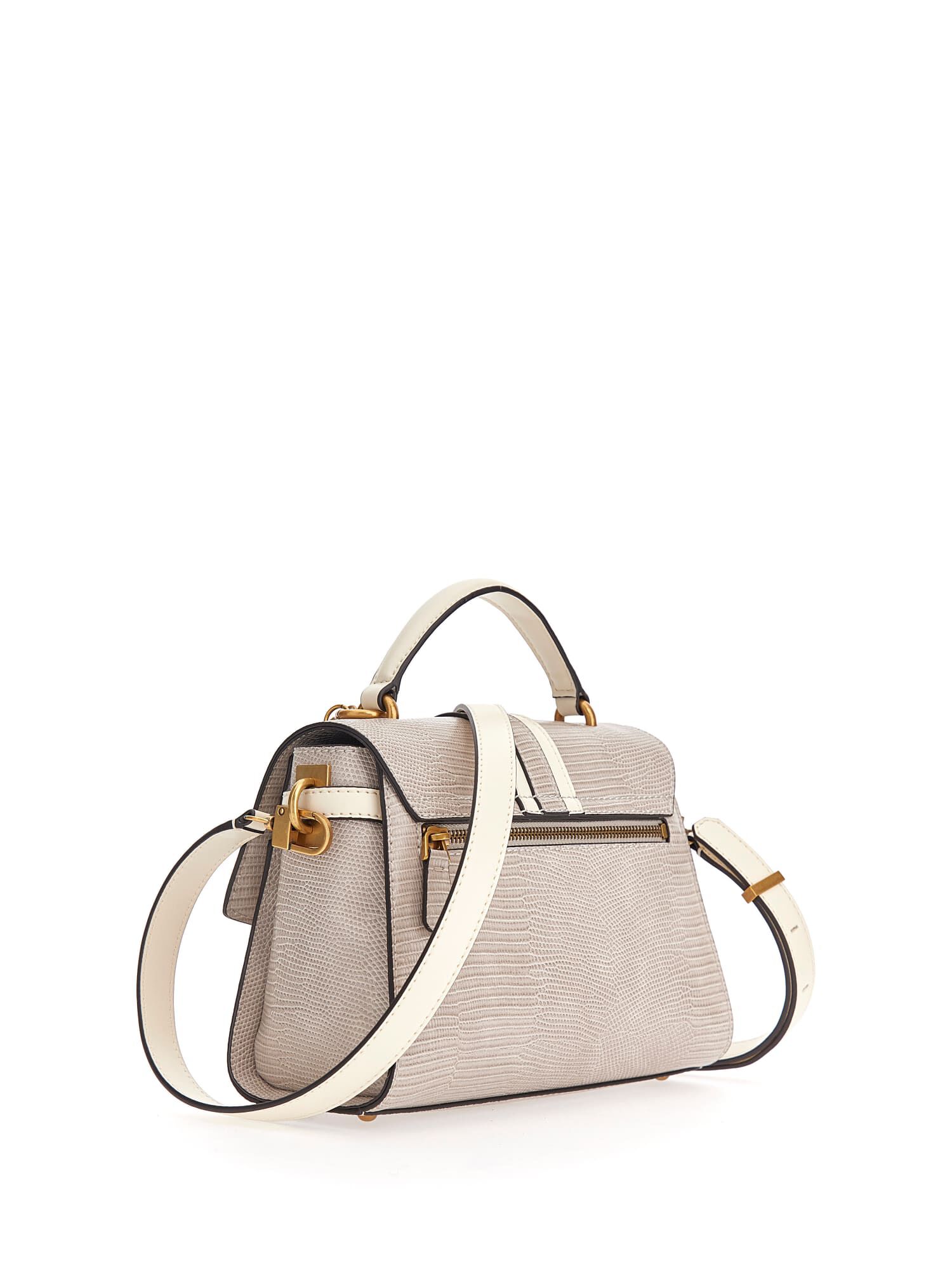 Guess cream handbag clearance