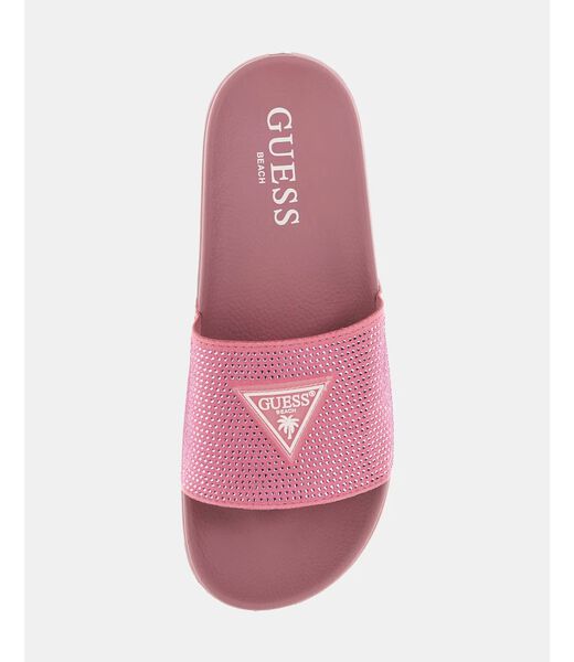 Beach Slippers Strass