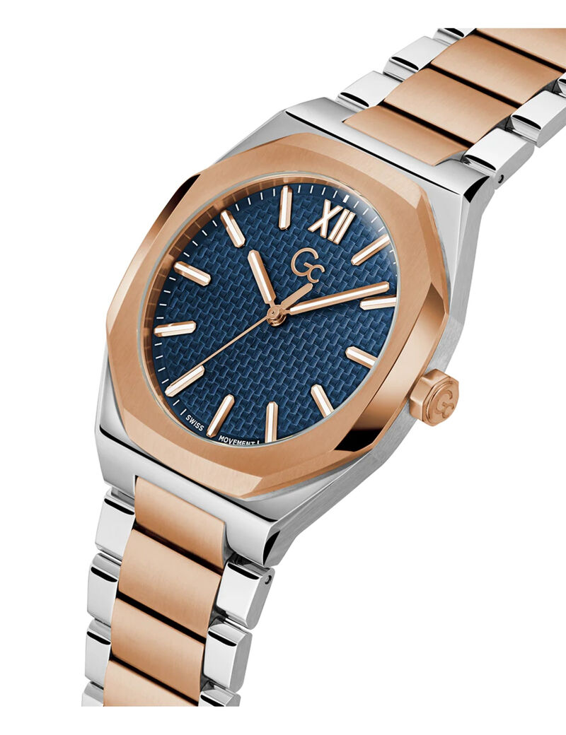 GW COUSSIN SLEEK 2T CS BLU DL 42MM QTZ 2T SS BRCT FW23