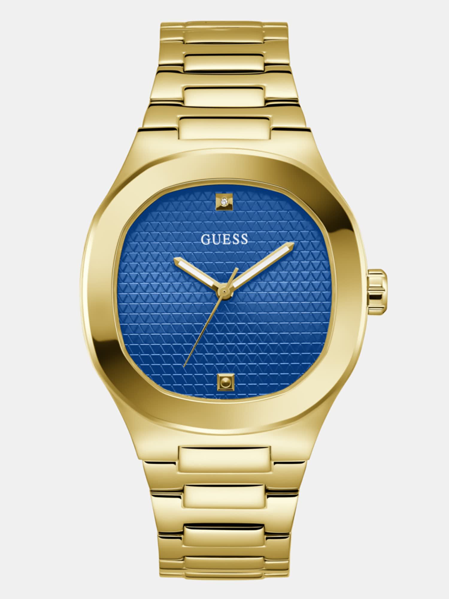 Guess blue watch price outlet