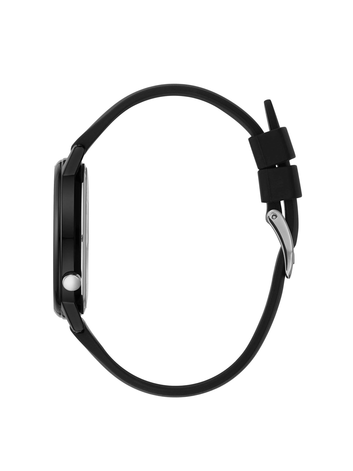 Shop GUESS Online Black Logo Watch